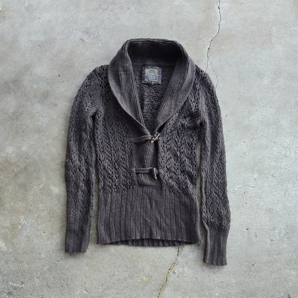 Sweaters - Vintage Old Navy Bella Swan Dainty Sleeve Knit Cardigan Sweater Size M